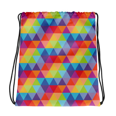 Geo -- Drawstring Bag