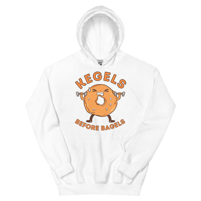 Kegels Before Bagels -- Unisex Hoodie