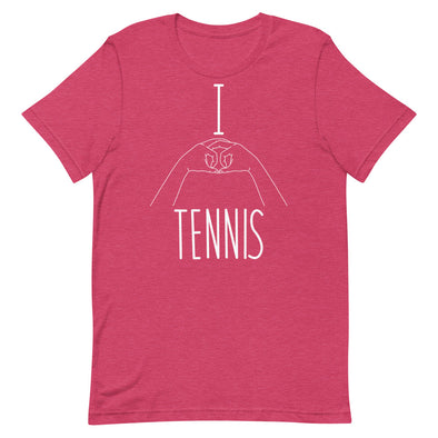 I Heart Tennis -- Short-Sleeve Unisex T-Shirt