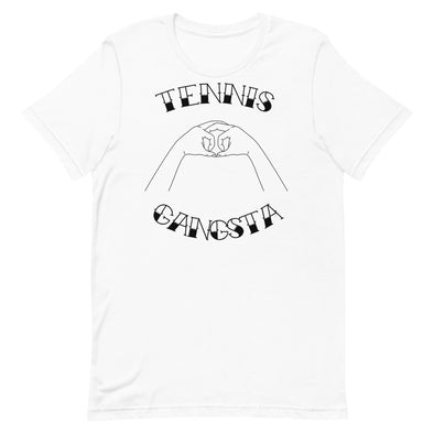 Tennis Gangsta -- Short-Sleeve Unisex T-Shirt