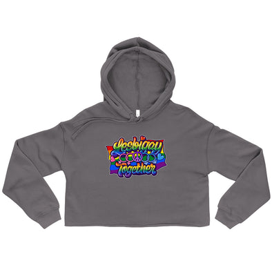 Lesbigay Together -- Crop Hoodie